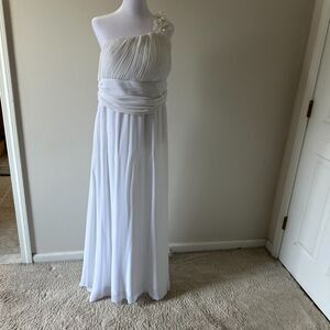 Semi Formal Beachy Wedding Dress Ever Pretty Size 16